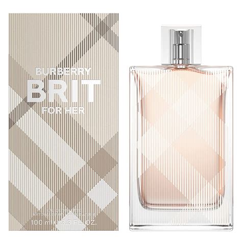 burberry brit edt 100ml-women|Burberry Brit for her 50ml.